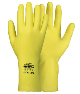 Pracovní rukavice Cofra SUNGUARD Barva: Žlutá, Velikost rukavic: 7 G621_D100_Z07