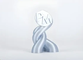 Filament PM PLA SILK Silver Gleam / Tisková struna / 1,75 mm / 1 kg (CZF175SILK_SG)