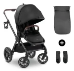 Hauck Comfort N Care černá / sporťák + nánožník / adaptér na autosedačku (HK165577)