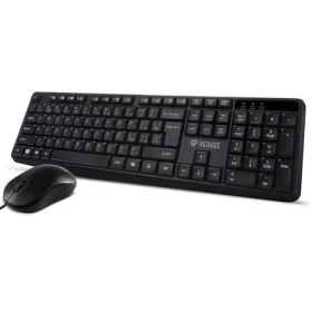 YENKEE YKM 1007CS Combo černá / Sada klávesnice + myš / USB / CZ Layout (45016291)