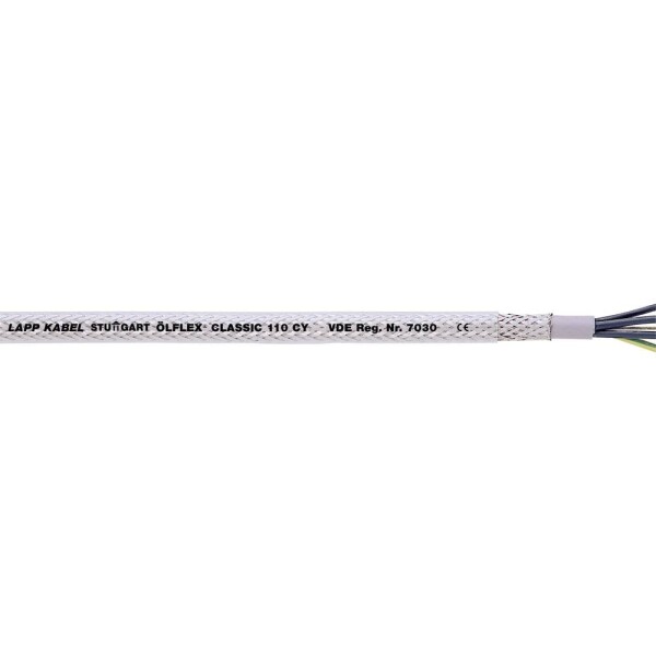 LAPP ÖLFLEX® CLASSIC 110 CY řídicí kabel 7 G 0.50 mm² transparentní 1135007-1 metrové zboží