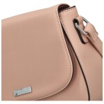 Módní dámská crossbody kabelka Delami Little Charm, růžová