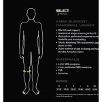 SPORT Neoprenový chránič kolen 1ks Profcare 6202 - SELECT černá vzor L