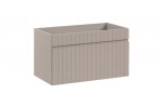 COMAD - Skříňka pod umyvadlo 80cm 1 zásuvka ICONIC CASHMERE 5907611656297