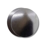 Podložka pod dort MDF TENKÁ Cake Star stříbrná kruh 28 cm 11" (1 ks)