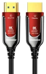 PremiumCord Ultra High Speed HDMI 2.1 optický 10m / Kabel HDMI (kphdm21r10)
