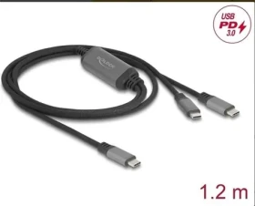 Delock USB-C (M) - USB-C (M) / Kabel / Power Delivery 3.0 / 100 W / 20 V/5 A / 1,2 m (81271)