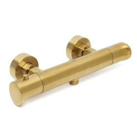 Sprchová baterie SAT DARK bez sprchového setu 150 mm broušené zlato SATBSDA268BZ SATBSDA268BZ