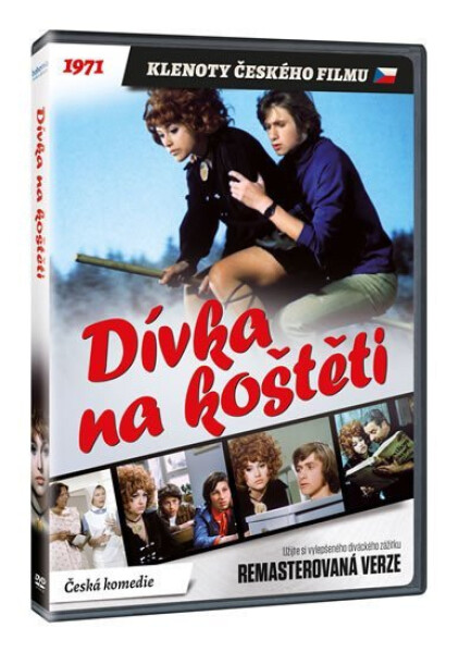 Dívka na koštěti DVD (remasterovaná verze), 1. vydání