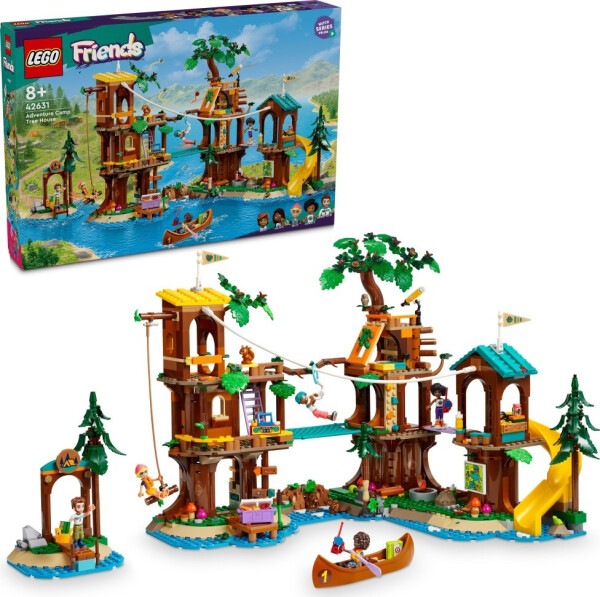 LEGO® Friends 42631 Dobrodružný tábor – dům na stromě - LEGO® Friends