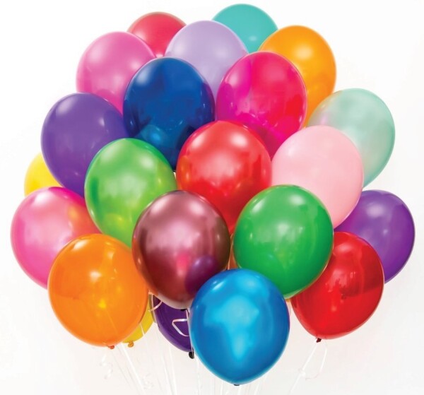 Balónky 20ks metallic mix Balónky 20ks metallic mix