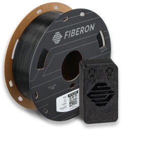 Fiberon PET-G ESD filament antistatický černý 1,75 mm Polymaker 500 g