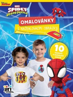 Omalovánky nažehlovacími obrázky Spidey