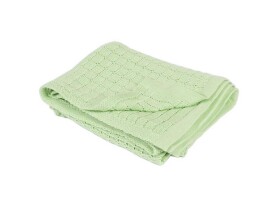 Rialto Baby pletená deka - světle zelená