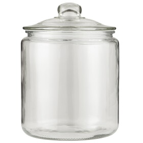 Ib Laursen Skleněná dóza Clear 4 l, čirá barva, sklo