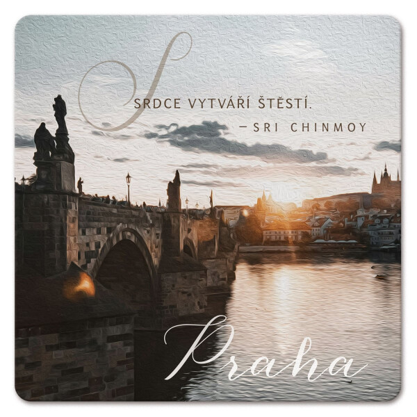 Podtácek - Praha Srdce vytváří štěstí - Sri Chinmoy