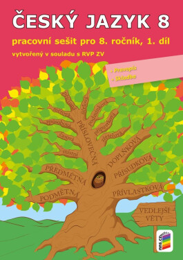 Český jazyk 8, 1. díl (pracovní sešit), 3. vydání
