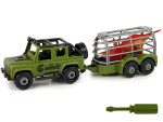 Mamido Terénní DIY transportér s dinosaurem zelený