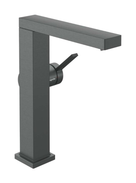 HANSGROHE - Tecturis E Umyvadlová baterie s výpustí Push-Open, CoolStart, EcoSmart+, kartáčovaný černý chrom 73060340