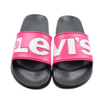 Levi's June L pink and black women's flip-flops VPOL0239S-3841 dámské 39