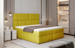 Boxspring Florence Rozměr: 145 x 210 cm, látka: Monolith 09