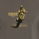 Bushman Pánské tričko Dakar, tmavě hnědé XXL