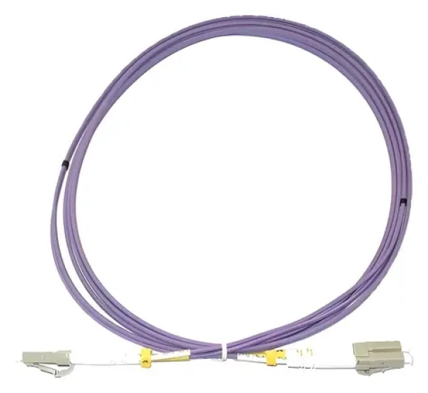 XtendLan FO patch LC-LC / Optický patch kabel / Multimode 50/125 OM4 / Duplex / 3 m / LS0H (FOP-LCLC-D-3-50-OM4)