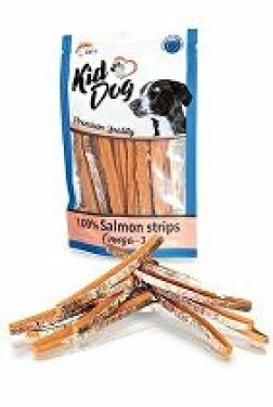 Pochoutka KIDDOG losos v proužku 80g