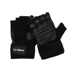 Fitness rukavice Pro WristWraps Black - GymBeam (M, černá) (104725-2-M)