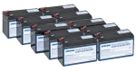 AVACOM AVA-RBP10-12090-KIT / Baterie pro UPS / CyberPower IBM Lenovo PowerWalker / 10 ks / VRLA (AVA-RBP10-12090-KIT)