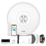 SENCOR SRV 9350WH bílá / robotický vysavač / vysávání mopování / 50W / 65dB / 5000mAh (8590669340613)
