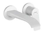 Hansgrohe Vivenis - Umyvadlová baterie pod omítku | 2-otvorová instalace | EcoSmart | matná bílá (75050700)