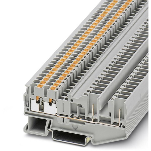 Phoenix Contact 3209662 řadová svorka průchodky 5.2 mm rychlé připojení šedá 50 ks