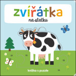 Zvířátka na statku Knížka puzzle