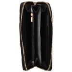 Dámská koženková peněženka MaxFly Late, černá