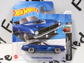 24 '70 PLYMOUTH BARRACUDA HOTWHEELS