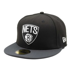 New Era Pánská kšiltovka Brooklyn Nets NBA Basic 2-Tone 59FIFTY Fitted Velikost: 7 1/4