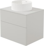 DEANTE - Prizma cashmere koupelnová skříňka, s granitovým umyvadlem - 360 mm; SDKB6SAU4B