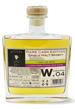 August 17th Rare Cask Edition Xéres Oloroso / Whisky / Single malt / Belgie / 700 ml / 43 % (5425030381267)