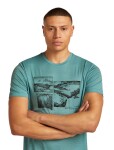 ICEBREAKER Mens 150 Tech Lite SS Tee Journey, Hydro velikost: M