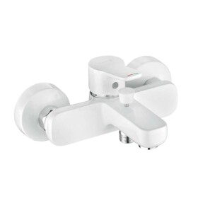 KLUDI - Pure&Easy Vanová baterie, chrom/bílá 376819165