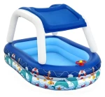 Bestway Captain Family / Nafukovací bazén rodinný / 213×155×132 cm / oválný / 282 l (102454370)
