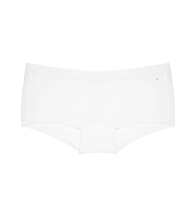 Dámské kalhotky Smart Natural Boyshort WHITE bílé 0003 TRIUMPH WHITE