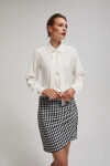 Houndstooth sukně S