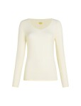 Dámské merino tričko s dlouhým rukávem ICEBREAKER Wmns Siren LS Sweetheart, Undyed velikost: S