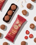 Vilgain Plant Protein Energy Balls BIO – Jahoda s kokosem 45 g (3 x 15 g)