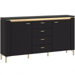Komoda Norica LAZK02 U114 2D4S černá