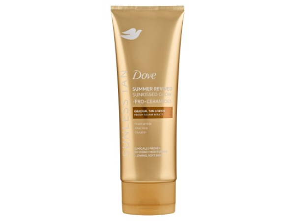 Dove Summer Revived samoopalovací tělové mléko Dark 200 ml