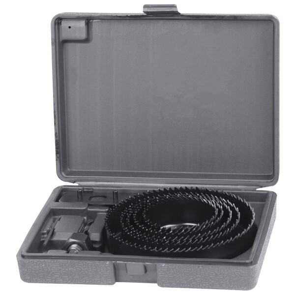 STREND PRO 212038 Pilky vykružovací, sada 8ks, 64-127mm, v boxu, CHS 6333