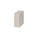 CERSANIT - Skříňka s dveřmi pro konzoli ZEN 20, cashmere MON FSC MIX70% SGSCH-COC-007574 S1001-007